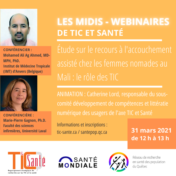 tic_sante's tweet photo. 📑2 lectures en prévision de notre webinaire #TIC + #santémondiale le 31 mars à 12h
1. Thèse de Mohamed Ali Ag Ahmed: https://t.co/cKfGF1UlOB
2. Projet de stratégie mondiale pour la santé numérique publié par l'OMS: https://t.co/HHXN1PjL3b

➡Inscriptions: https://t.co/XLOr59Aqcj https://t.co/qDdLpqFmru