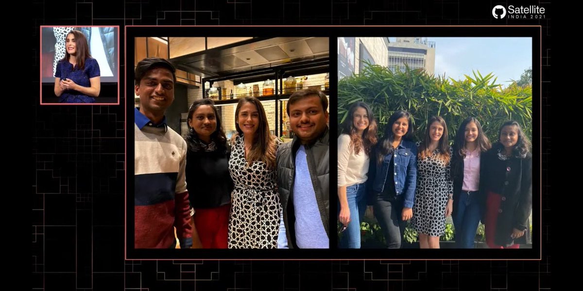 mritunjay394's tweet image. How amazing was the Day 1 of #GitHubSatellite celebrating the devlopers of India🤩

Kudos to all the organisers and speakers for such smooth experience 💃

Also, thank you so much for the honour @ericabrescia! 

To be a part of your keynote is something I will always cherish 🥺🥺