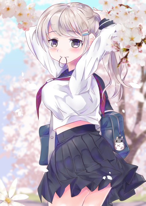 #絵描きさんと繋がりたい 
#春の創作クラスタフォロー祭り 
フォロワー6000人突破記念絵が完成したのでアップします🌸これからもイラスト投稿するので応援してもらえると嬉しいです📣 