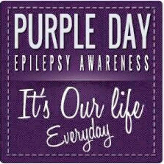 #EpilepsyAwarenessDay  #EpilepsyAwareness  #EpilepsyDay  #epilepsy #PurpleDay  #health  #seizures #petitmal #grandmal