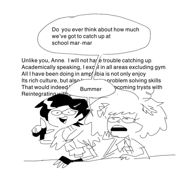 Due to certain circumstances I'm drawing with my pinky #amphibia 