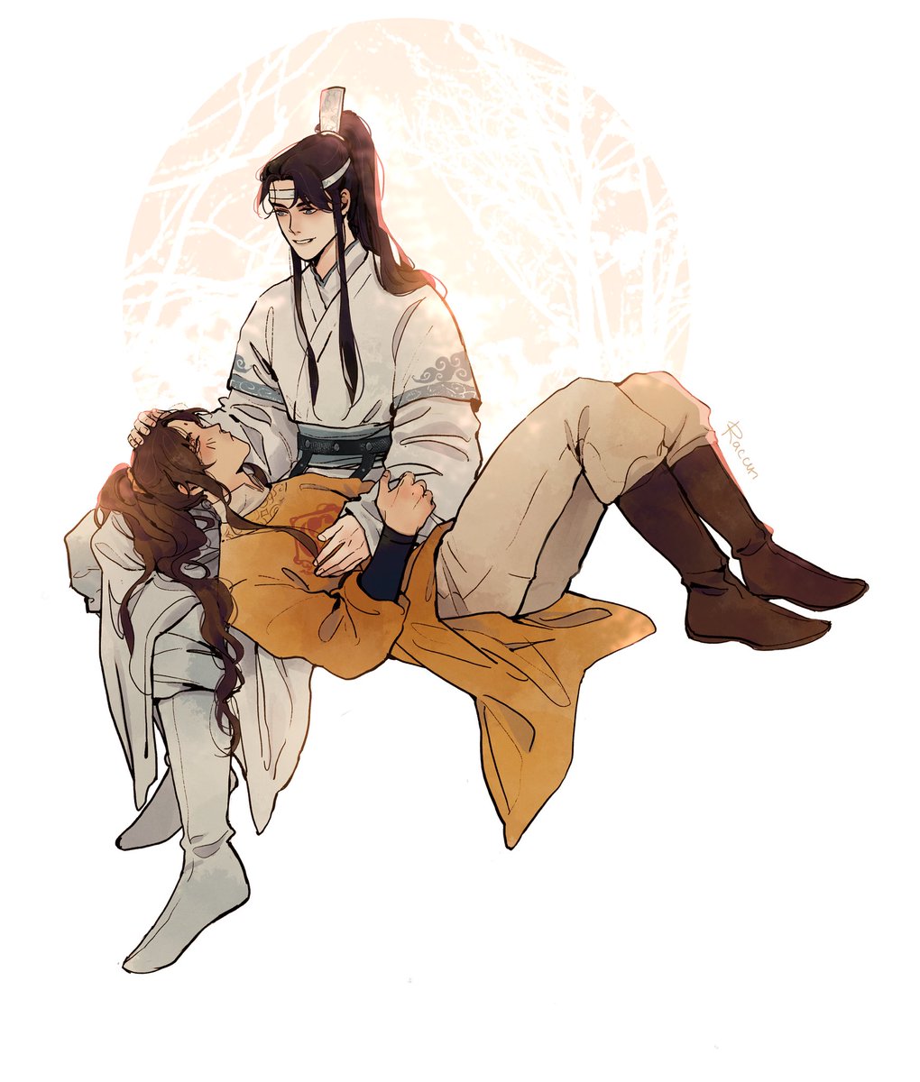 RACCUN7's tweet photo. Они❤️❤️❤️
#MDZS #LanSizhui #JinLing #ZhuiLin https://t.co/EbOQngBj3E
