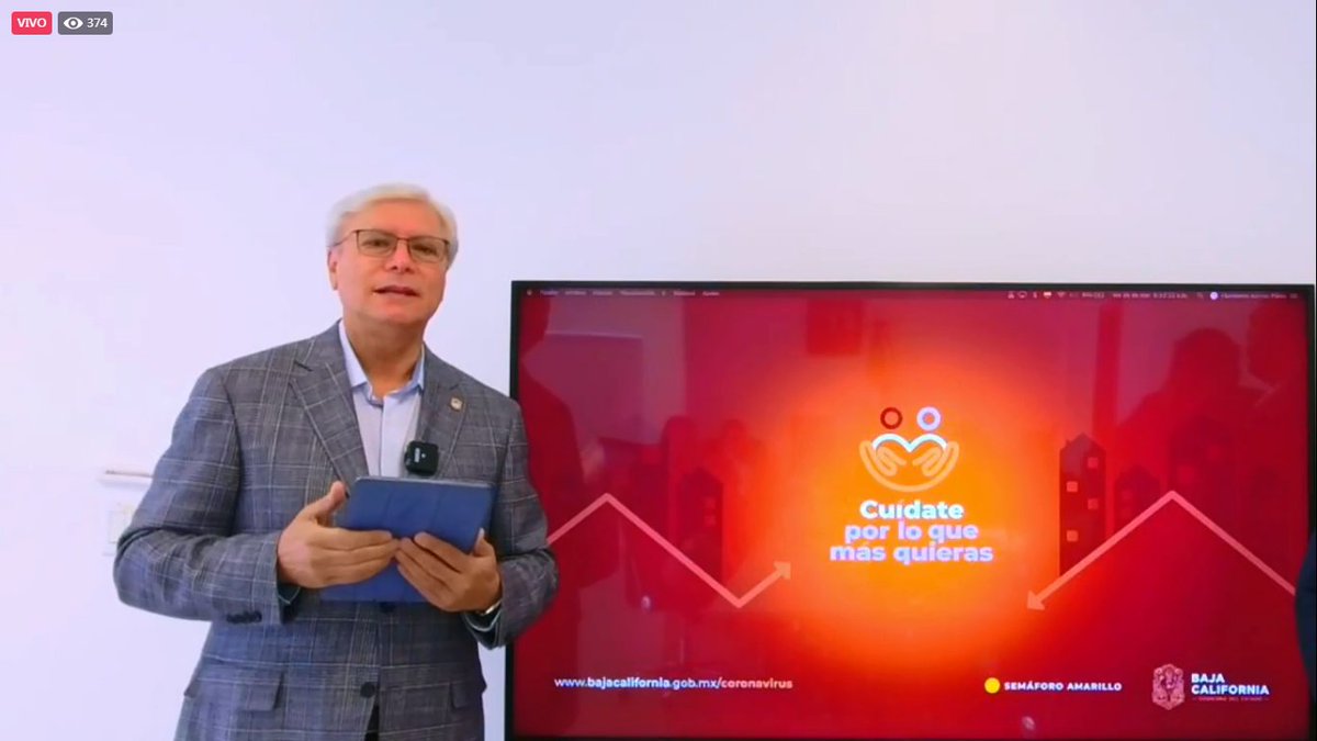 Jaime_BonillaV's tweet photo. 🔴 #EnVivo | Transmitiendo desde el nuevo Centro de Gobierno - Tijuana, la información más relevante del estado en temas de salud y seguridad.
https://t.co/orVC75RDYQ
#CuídatePorLoQueMásQuieras #BCGenera #UsaCubreboca #COVID19 https://t.co/KoZL2226Ec