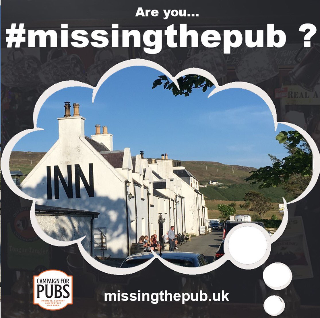 CampaignforPubs's tweet photo. Are you #missingthepub? The glorious Stein Inn oldest #pub on the Isle of #Skye &amp; contender for best #beergarden view!

Join the online conversation to say what you are missing about #pubs ➡️ https://t.co/SOaHXvS5sh &amp; what you’re looking forward to when pubs open!
#SupportOurPubs https://t.co/ESfwiUx7JE