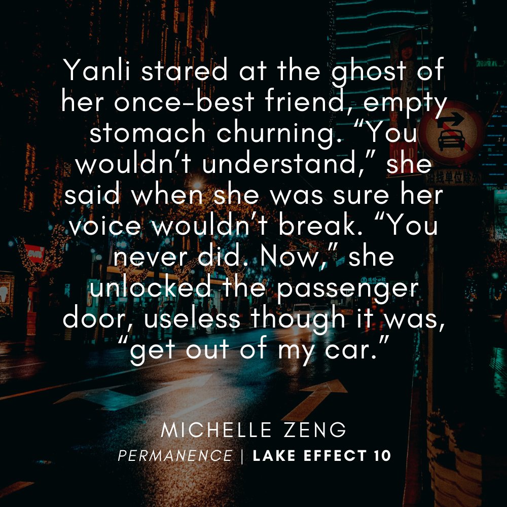 10_effect's tweet image. Meet Michelle Zeng, another writer in Lake Effect 10! Then, enjoy a sneak peek of "Permanence."

@QueensCWRI @QueensEngLit