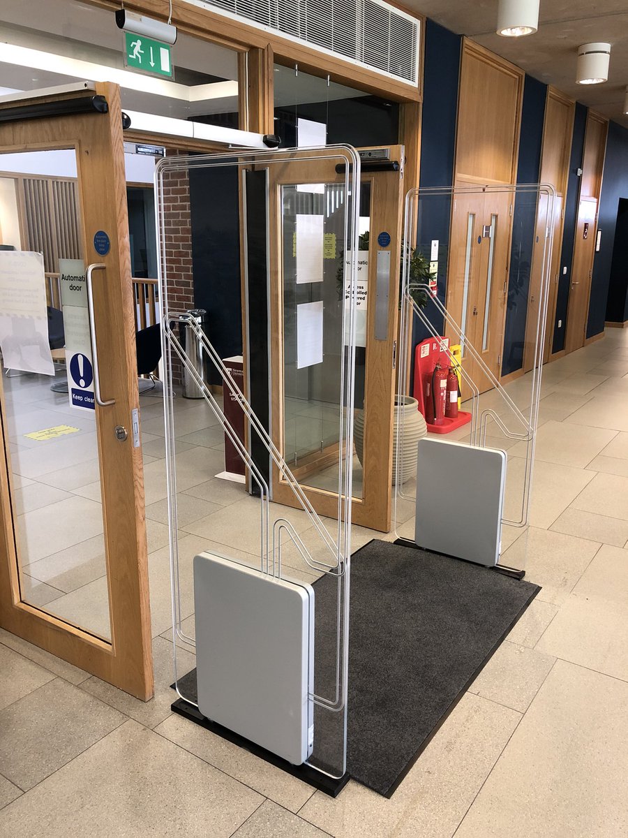 NewmanLibrary's tweet photo. Great news! Our new security gates have been installed. These are now more wheelchair accessible. An improvement all round!
#accessfriendly
#accessibility
#wheelchairaccessible https://t.co/mXxOaUuSPC