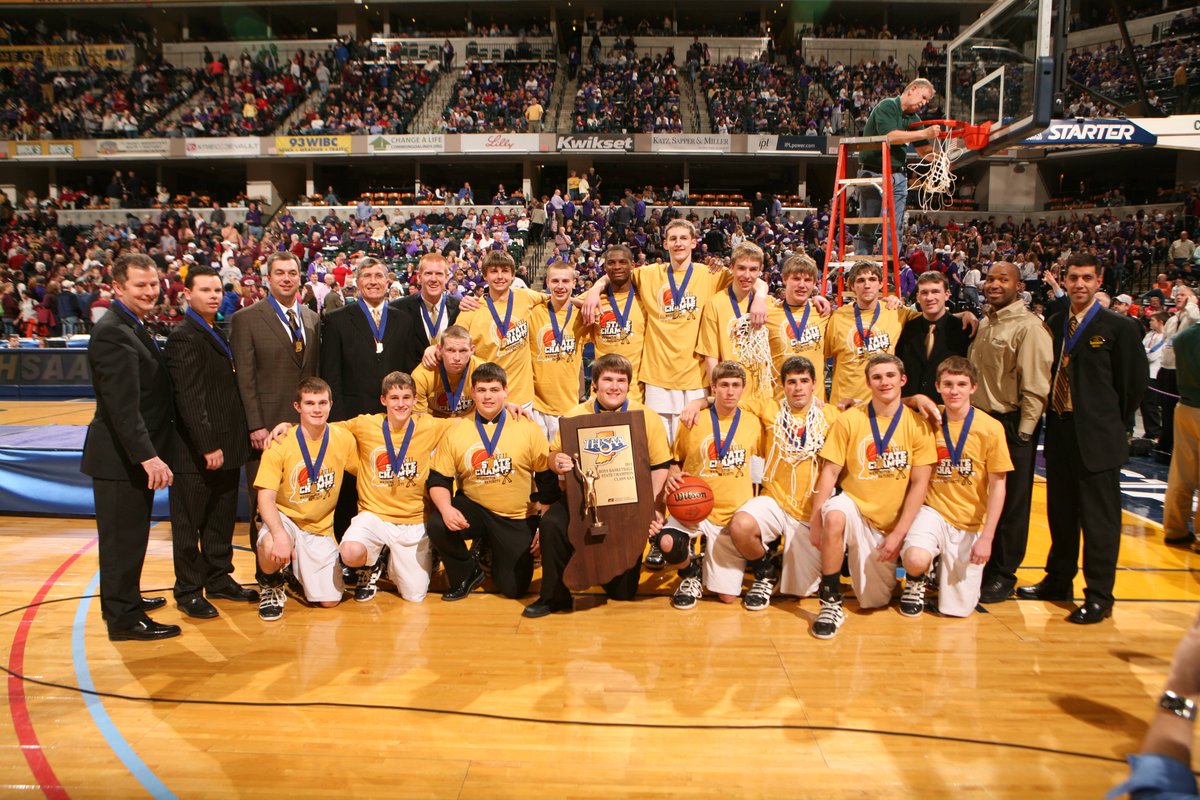 IHSAA1's tweet photo. 10 Years Ago Today (March 26, 2011)
The Washington Hatchets celebrated winning the #IHSAA Class 3A Boys Basketball State Title!
🏀🏆🥇⚫️🟡👏👏👏 @washhsathletics 
📝👀Official Program: https://t.co/6a0FDr78v4 
📽️https://t.co/2ngGjKTYP5 https://t.co/sisf3pd0OA