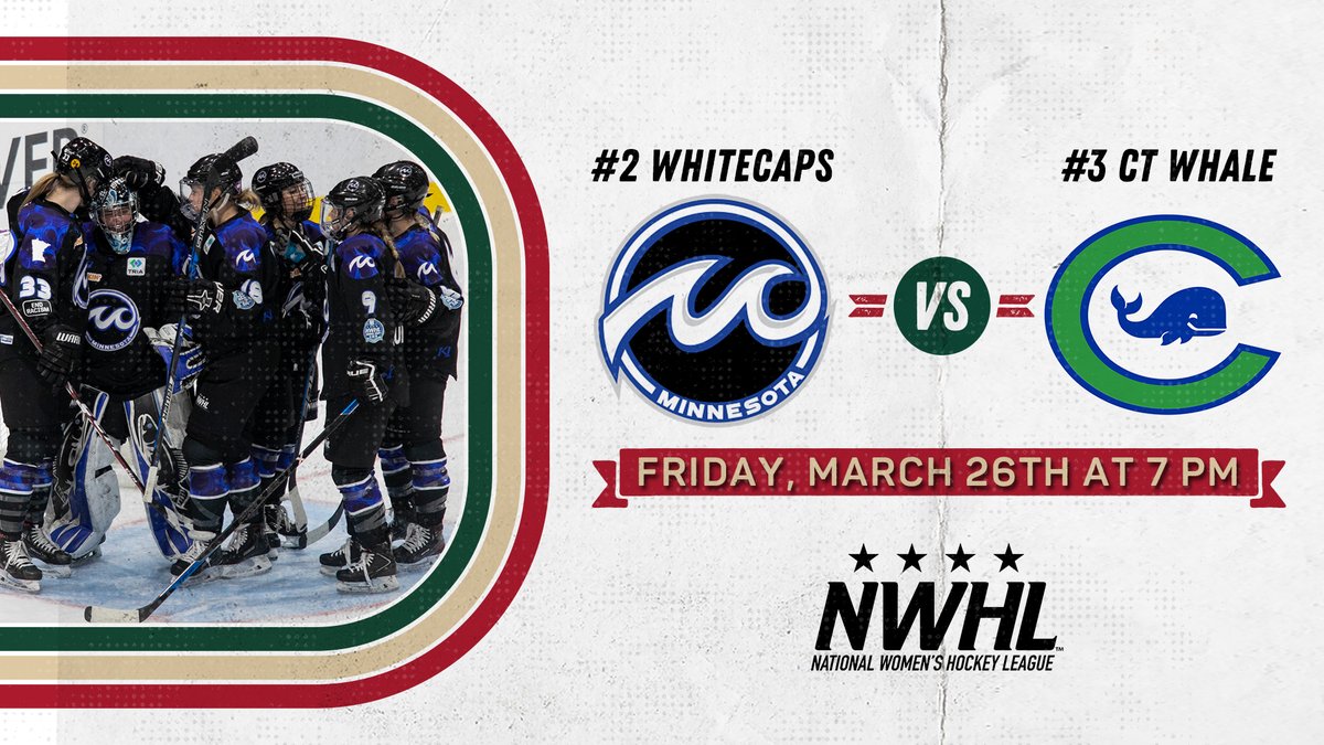 Say it with us... 🗣 ROLL CAPS

Be sure to watch our friends <a href="/WhitecapsHockey/">Minnesota Whitecaps</a> today on <a href="/NBCSports/">NBC Sports</a>!

#OneMN | @NWHL