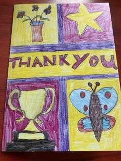 Really looking forward to writing out to staff who have been recognised for demonstrating our Values in Practice to say thank you and well done, using cards designed by one of our amazing customers