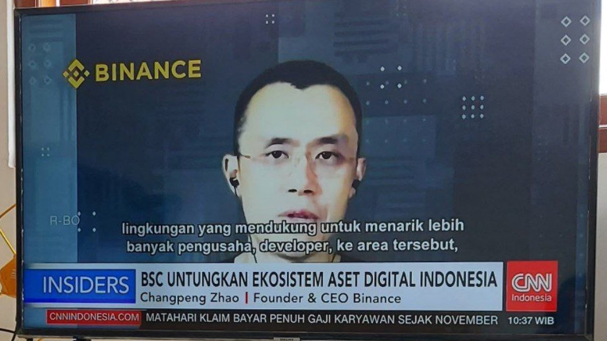 Binance tweet media