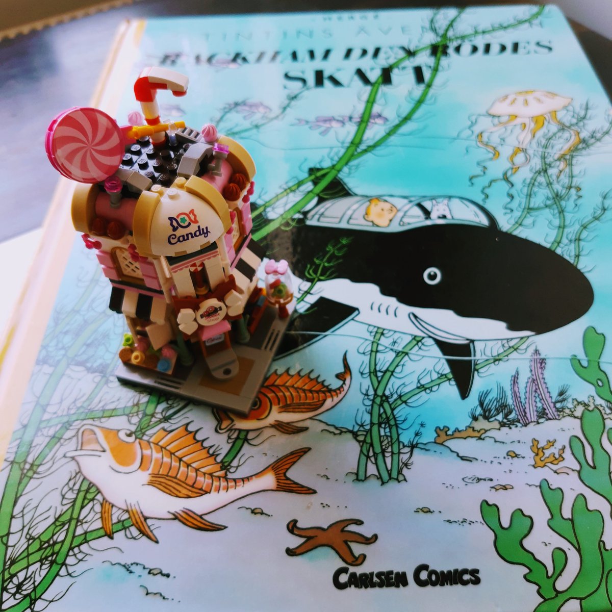 h4emtfr's tweet photo. Nothing to see here. Just your everyday GIANORMOUS Tintin album. https://t.co/LXvquzbn7S