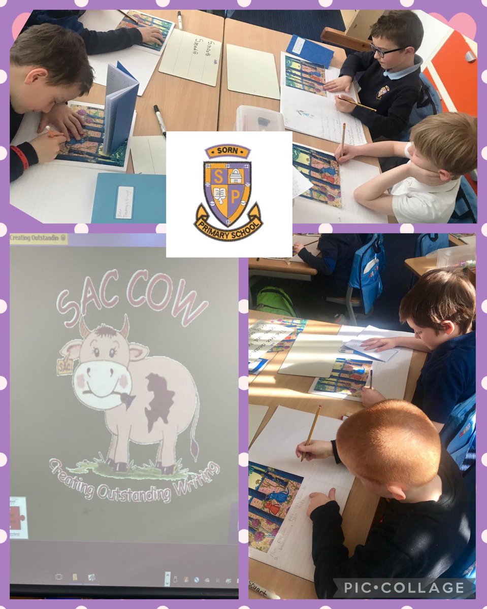EACSornPS's tweet photo. P1/2/3 used SAC COW 🐮 and description bubbles in their planning circles to support their writing today. Lots of super work 🤩✍️ @EACattainment @GailElder14 @eac_east #literacy #teamSorn https://t.co/eTidu3iqZ4