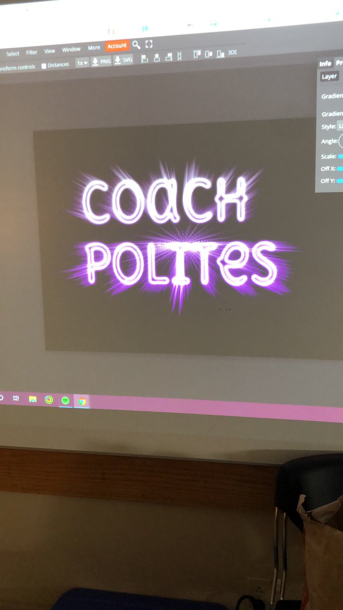 Coach_Polites's tweet image. Using Photopea to create Light Bursts in Tech Apps. Some of 2nd periods finished projects #TechApps @HudsonBendMS