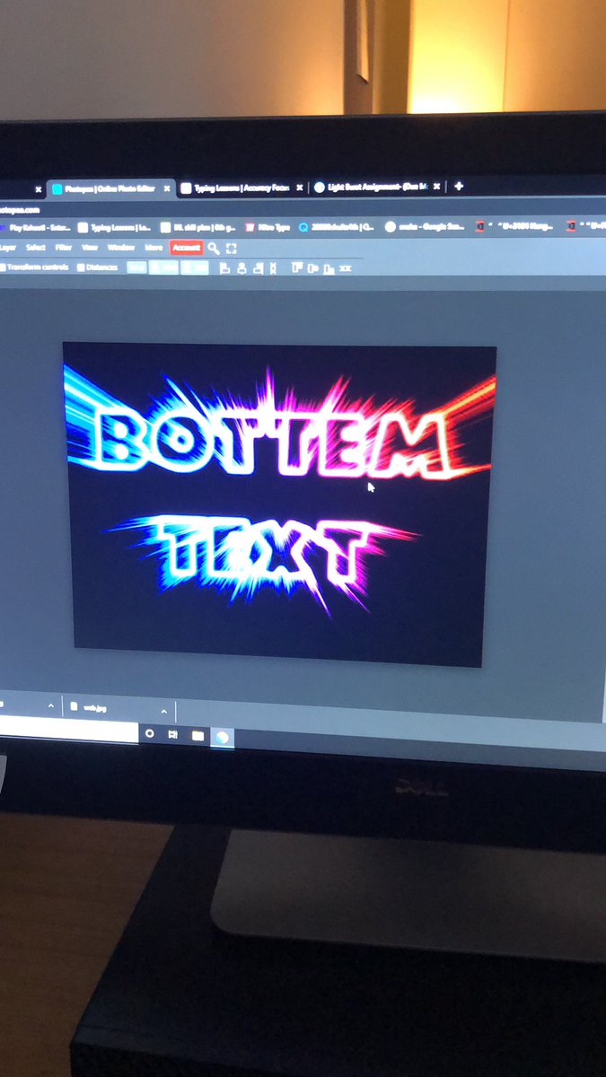 Coach_Polites's tweet image. Using Photopea to create Light Bursts in Tech Apps. Some of 2nd periods finished projects #TechApps @HudsonBendMS