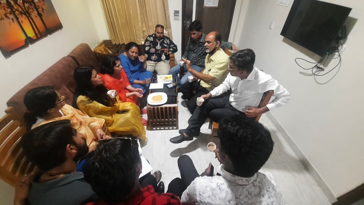 #दक्षिण_विधानसभा_कोयंबटूर 

#भाजपा_प्रत्याशी श्रीमती <a href="/VanathiBJP/">Vanathi Srinivasan</a> जी के समर्थन में #उत्तर_भारतीय_प्रवासियों की #पॉकेट_मीटिंग हेतु #बैठक
<a href="/BJP4India/">BJP</a> <a href="/BJP4TamilNadu/">BJP Tamilnadu</a> @Murugan_TNBJP <a href="/BJP4Rajasthan/">BJP Rajasthan</a> <a href="/blsanthosh/">B L Santhosh</a> <a href="/JPNadda/">Jagat Prakash Nadda</a> <a href="/DrSatishPoonia/">Satish Poonia</a> <a href="/chshekharbjp/">Chandrashekhar</a>