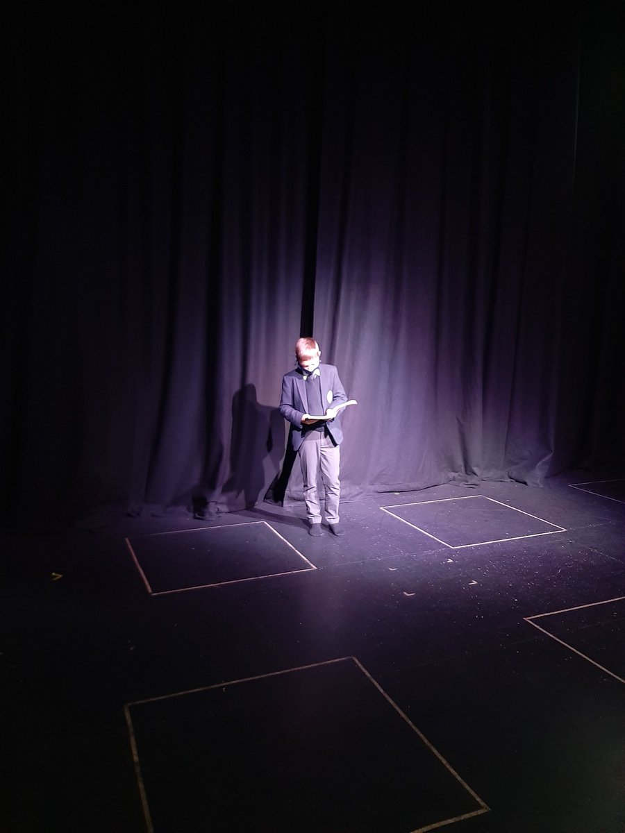 bethyates_yates's tweet photo. Some more year 7 pupils taking to the stage today and embracing the spotlight. An egg-cellent way to finish for Easter! @Dunelmia @DramaDurham #dramallamas https://t.co/7H3nyv7YLm