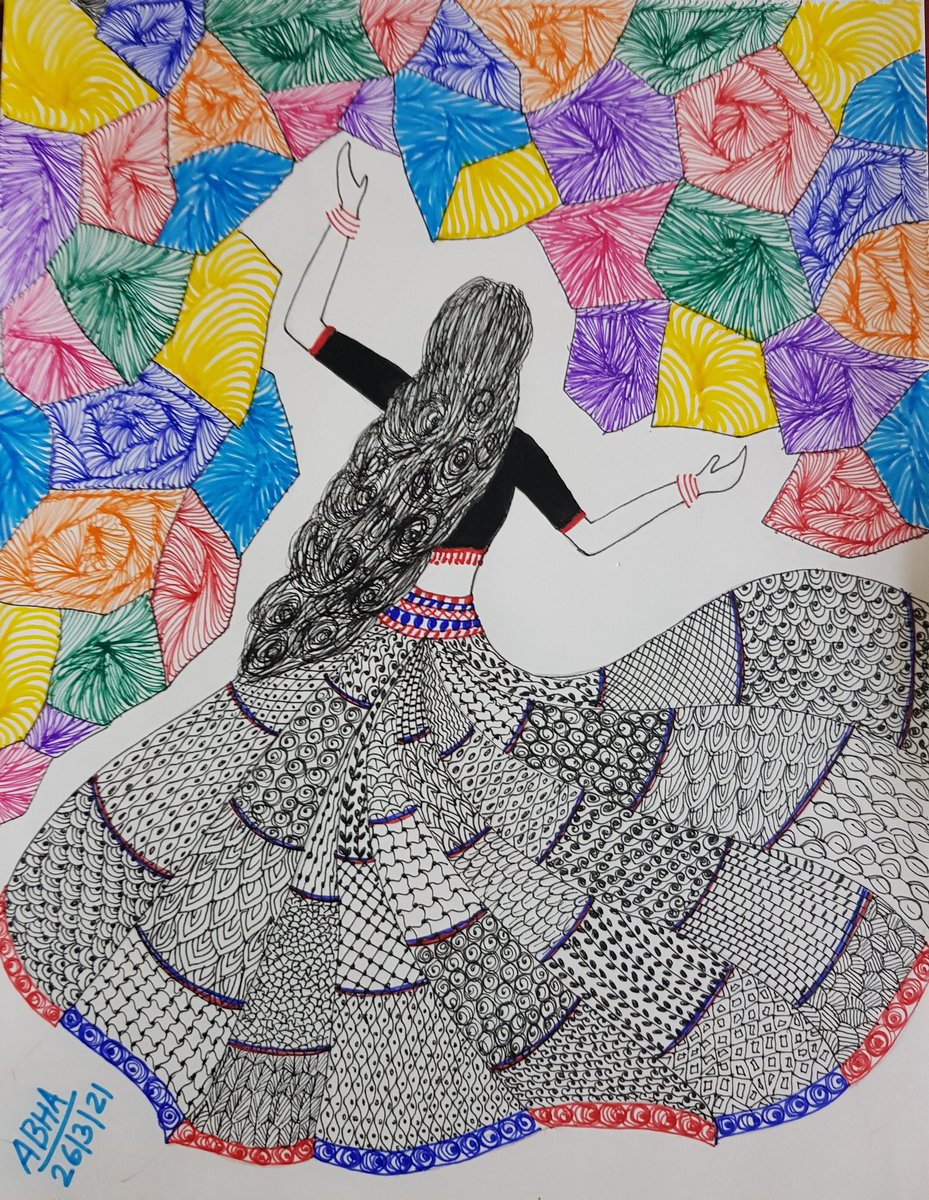 Abs261's tweet photo. Completed this #sketch just now...after a gap of nearly one month... #ArtistOnTwitter #art #MandalaArt #zentangle #painting 😊😊🙏🙏 #TimepassTwitter https://t.co/lxs0JvdNAA