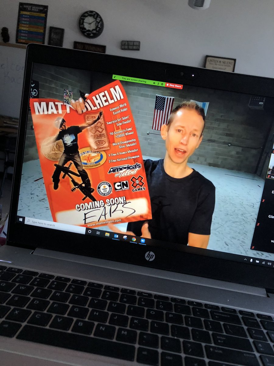 5Silber's tweet photo. @mattwilhelmbmx today’s virtual show was AWESOME!Your message was powerful-we will all “Try to be somebody’s hero, try to be somebody’s Batman.”#mpProjectUP Thank you for arranging this @miss_quinty5th @__MrsBurton @MrV_ITRT https://t.co/sRoSsZH5SJ