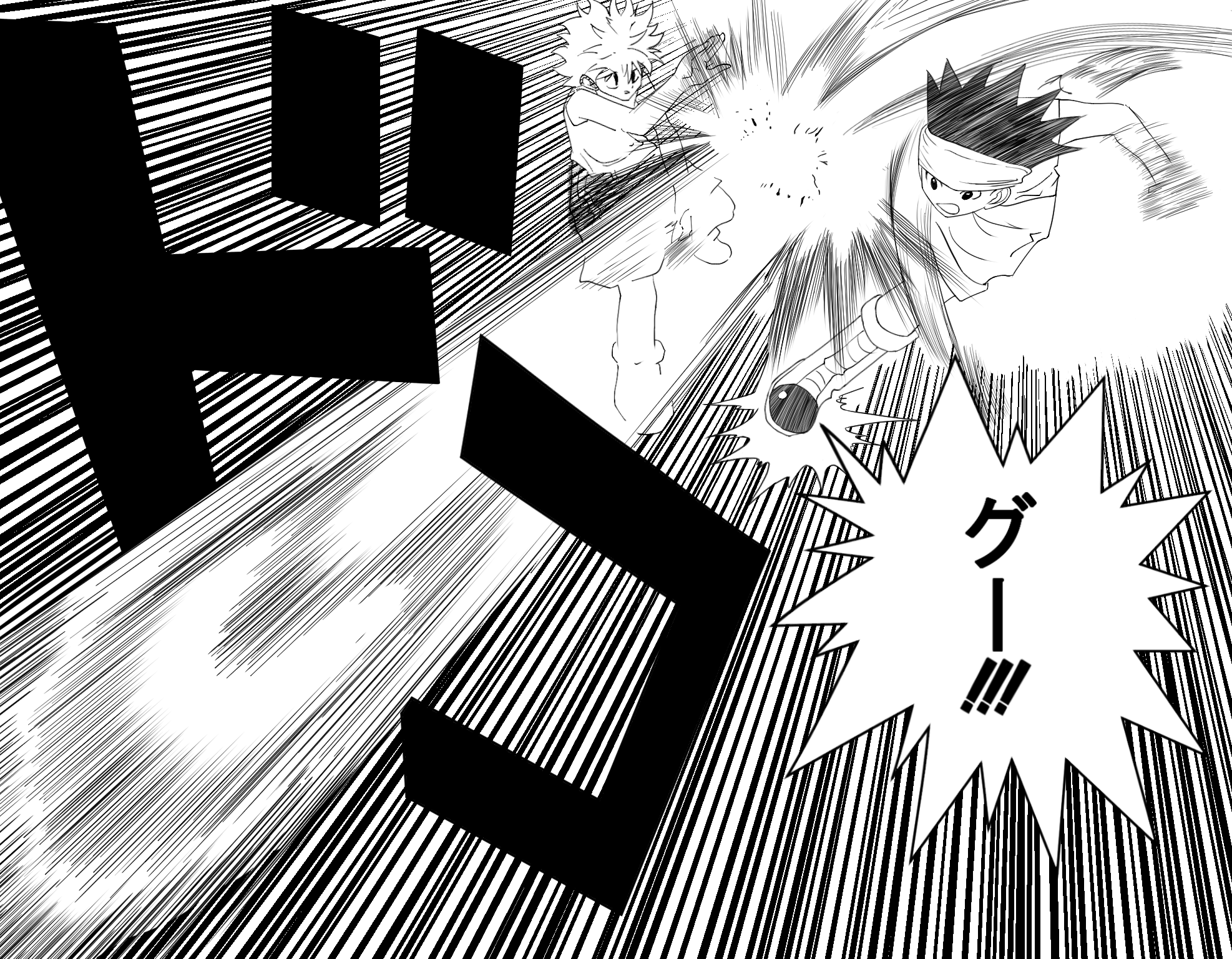 توییتر Yuuri در توییتر リクエスト模写 Hunter Hunter グリードアイランド編ドッジボールのワンシーン 制作時間 2時間40分 Hunterhunter ハンターハンター グリードアイランド ドッジボール キルア ゴン ジャンケングー 模写 リク絵 T Co Yxd6wkr2zl