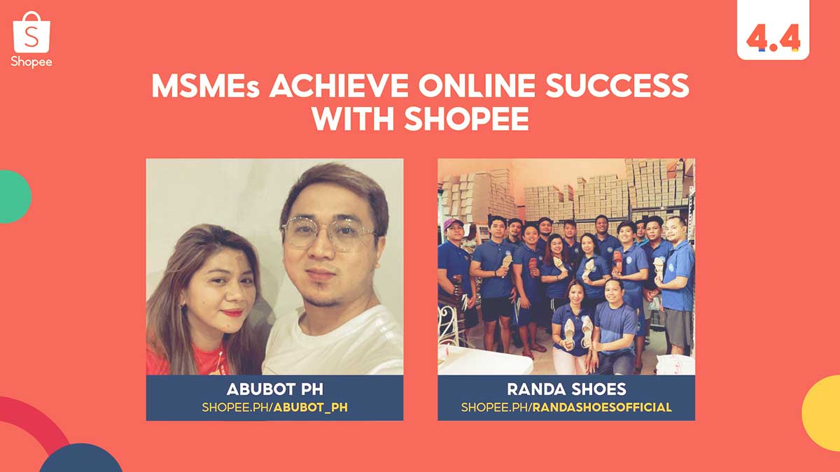 WNOTdotCOMdotPH's tweet photo. WHAT'S NEW OUT THERE?
MSMEs Share their Digital Journey in Time for Shopee’s 4.4 Mega Shopping Sale

Click this link:
https://t.co/UjkB1C4Wlo

#WNOT #WhatIsNewOutThere
#SouthernGaze https://t.co/z1VTxckqgi