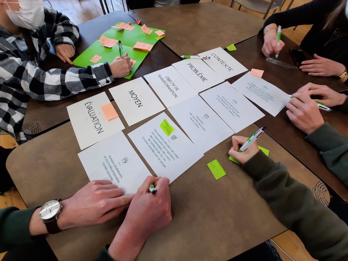 LpoFrancoise's tweet photo. Ateliers de coopération avec @LESPER_France &amp; @tournefeuille dans le cadre de @SemaineESSEcole 
#SESSE2021 https://t.co/ysHc7X2AAi