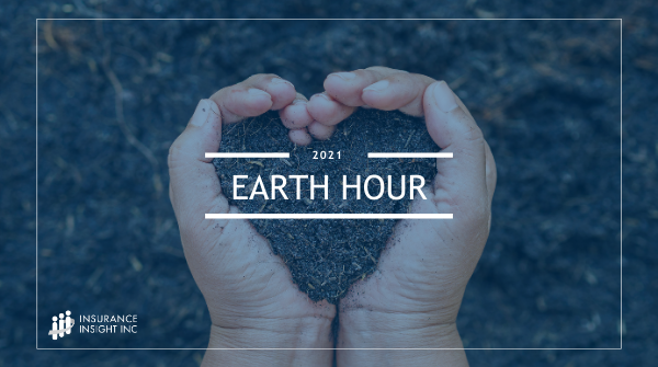 InsInsight's tweet image. This year @earthhour falls on March 27th, at 8:30 p.m. Our organization believes in doing everything we can to reduce our carbon footprint. We’re encouraging our entire team to observe Earth Hour this weekend to help draw awareness to the climate crisis. #EarthHour #ClimateAction