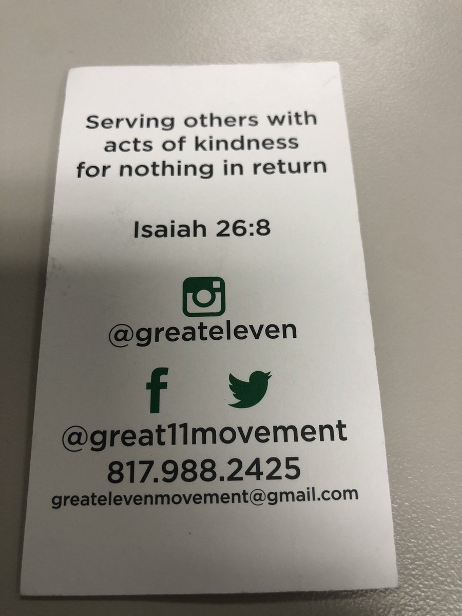 AHSColtBaseball's tweet photo. @TwoBoysRanch Tracy Winkles spoke to the team about #great11 before we delivered our notes and donuts to the amazing faculty and staff here at Arlington High School. We challenge all who read this post to “serve others with acts of kindness for nothing in return” https://t.co/M15pe2biJ7