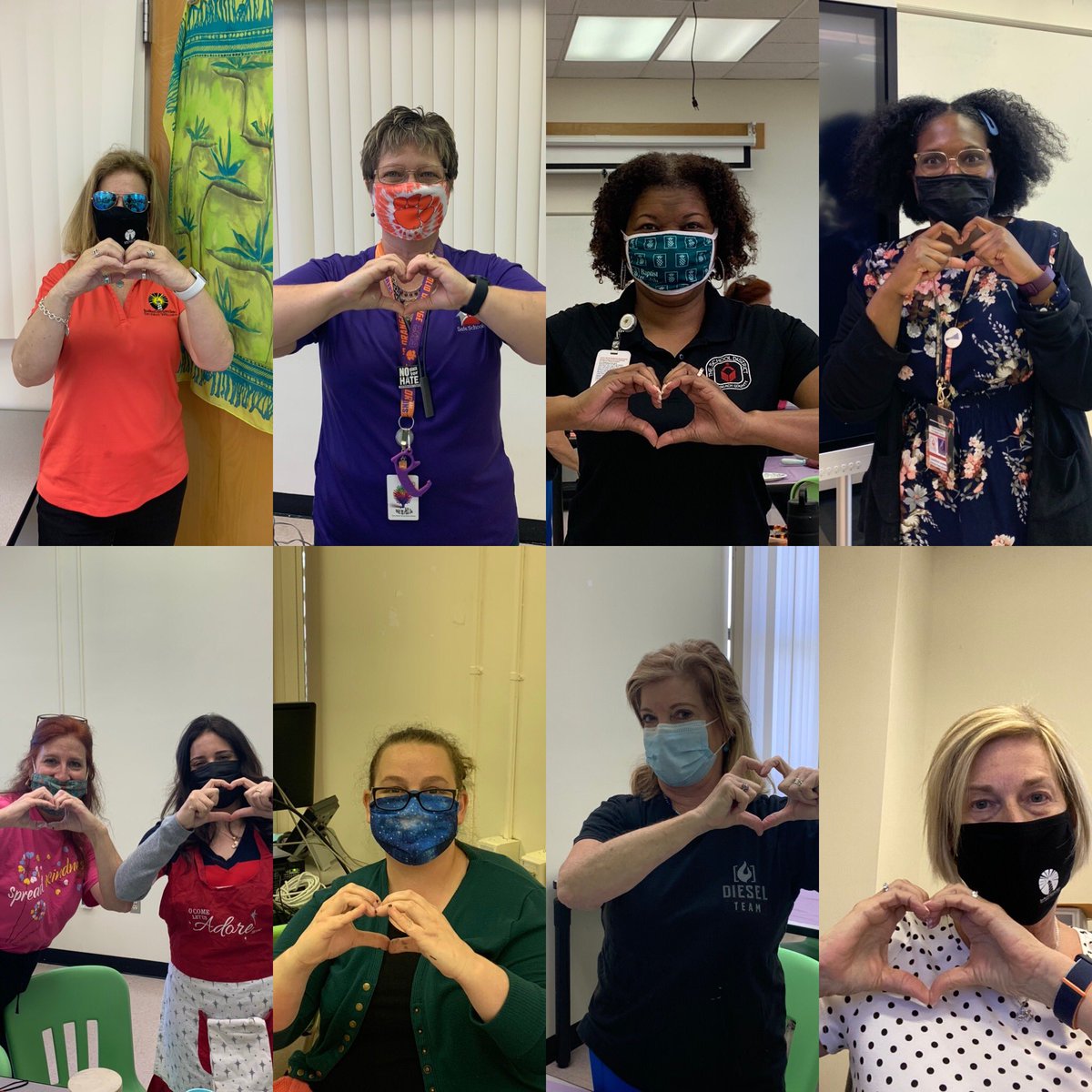 Division of Student Wellness, Dept of Safe Schools &amp; Tobacco Prevention Team celebrating  #SEL today &amp; EVERY day 🥰
#PBC loves #SEL❣️#pbcSEL #SELday <a href="/SctgPalm/">SCTG/Project Connect Palm Beach County Schools</a> @selpbc <a href="/SEL4USA/">SEL4US</a> <a href="/caselorg/">CASEL</a>