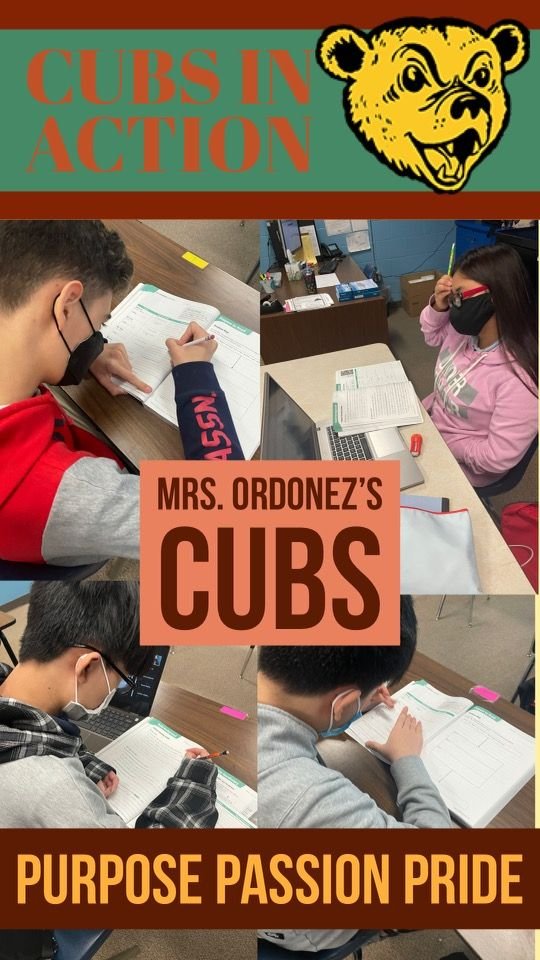 alief_middle's tweet photo. Mrs. Ordonez's Mighty Cubs in Action! #ELARrocks @PrincipalLopez9 @GusCesar1 @RaymondLowery11 @DrPGreenleaf @AliefISD #purposepassionpride https://t.co/J0fwLpwUVI