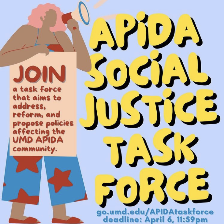 Thank you to everyone who came to our event with <a href="/umcpaasu/">AASU at UMCP</a> last night! If you'd like to carry on the conversation, consider joining for the APIDA Social Justice Task Force, a new advocacy group in the UMD community. More information and the link to apply are in our bio!