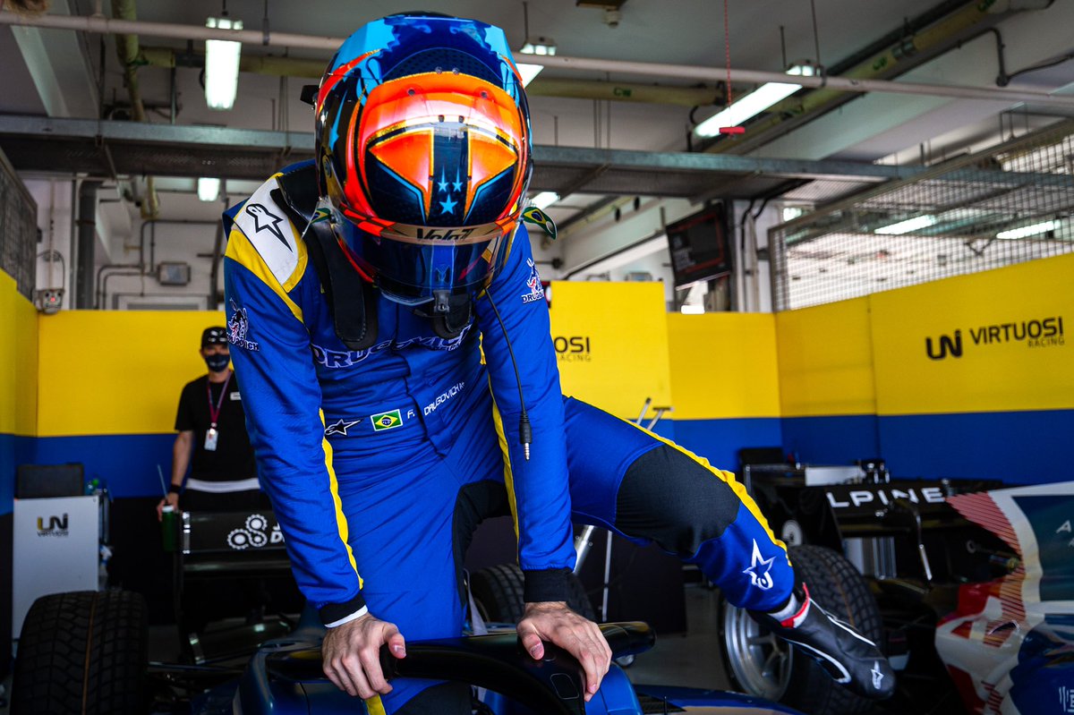 FelipeDrugovich's tweet photo. 🇧🇷P3 na classificação! Me acostumando cada vez mais com o carro! Bora pra amanhã, largamos de 8º na primeira corrida!
-
🇬🇧P3 in Qualifying! Getting used to the car more and more! Onto tomorrow, starting race 1 from P8!
#formula2 #f2 #fiaf2 https://t.co/wtDjtcyD4k