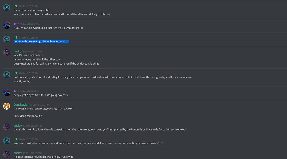 stinkplasm's tweet photo. -INKPLASM LEAK CONTENT-

Someone sent me this and there are some very questionable takes made here

Spoilers: more shitty takes and grudges

The link is gonna expire in 5 days btw

https://t.co/EvRkm5hXo4

-Inkplasm https://t.co/DgBUINVCz1