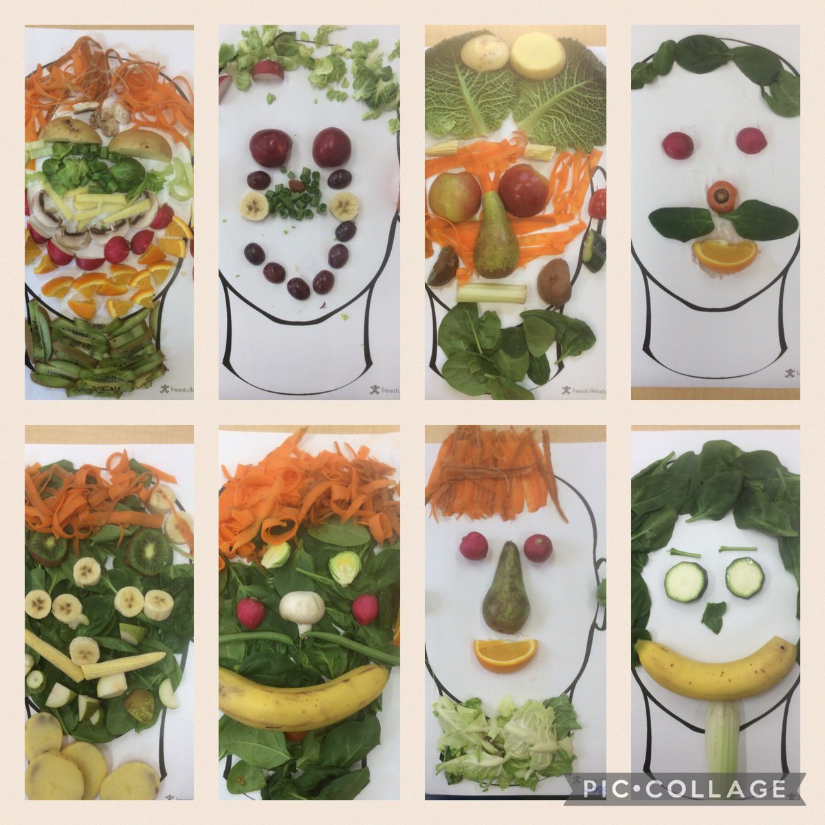 <a href="/National_Y3/">National Year 3</a> <a href="/National_Junior/">The National Church of England Junior School</a> enjoyed recreating their own Fruit and Vegetable portraits in the style of Archimboldo this week!