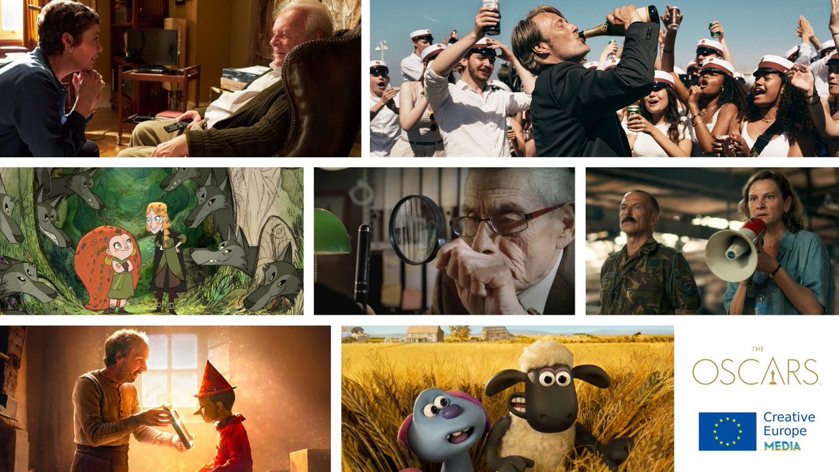 #TGIF & amazing news for 🇪🇺 funded films 🙌 7⃣films supported by #MEDIA ProgEUhave been nominated for the #Oscars with a total of 14 nominations in various categories! Congratulations to the cast & crew of all films! 👏 Learn more: bit.ly/2Pu43rZ #ProudToSupportTheBest