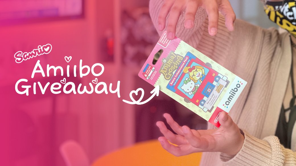 ACWorldBlog's tweet photo. Forget the scalpers! We're giving away a pack of Sanrio Amiibo Cards from @GlitchLabsCo! 🎉

1️⃣ Follow @ACWorldBlog + @GlitchLabsCo
2️⃣ Like &amp; RT with #SanrioGiveaway
3️⃣ Comment a GIF

Shipping internationally, so everyone can enter!

Winner drawn randomly March 31st. Good luck! https://t.co/d24WaO6xVS