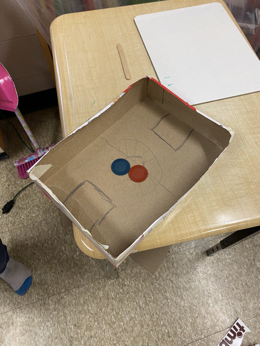HarfstC's tweet photo. Science - forces at work! My gr. 3’s are learning about what forces can do by playing hockey. So much fun! https://t.co/XmiI7GaNbu