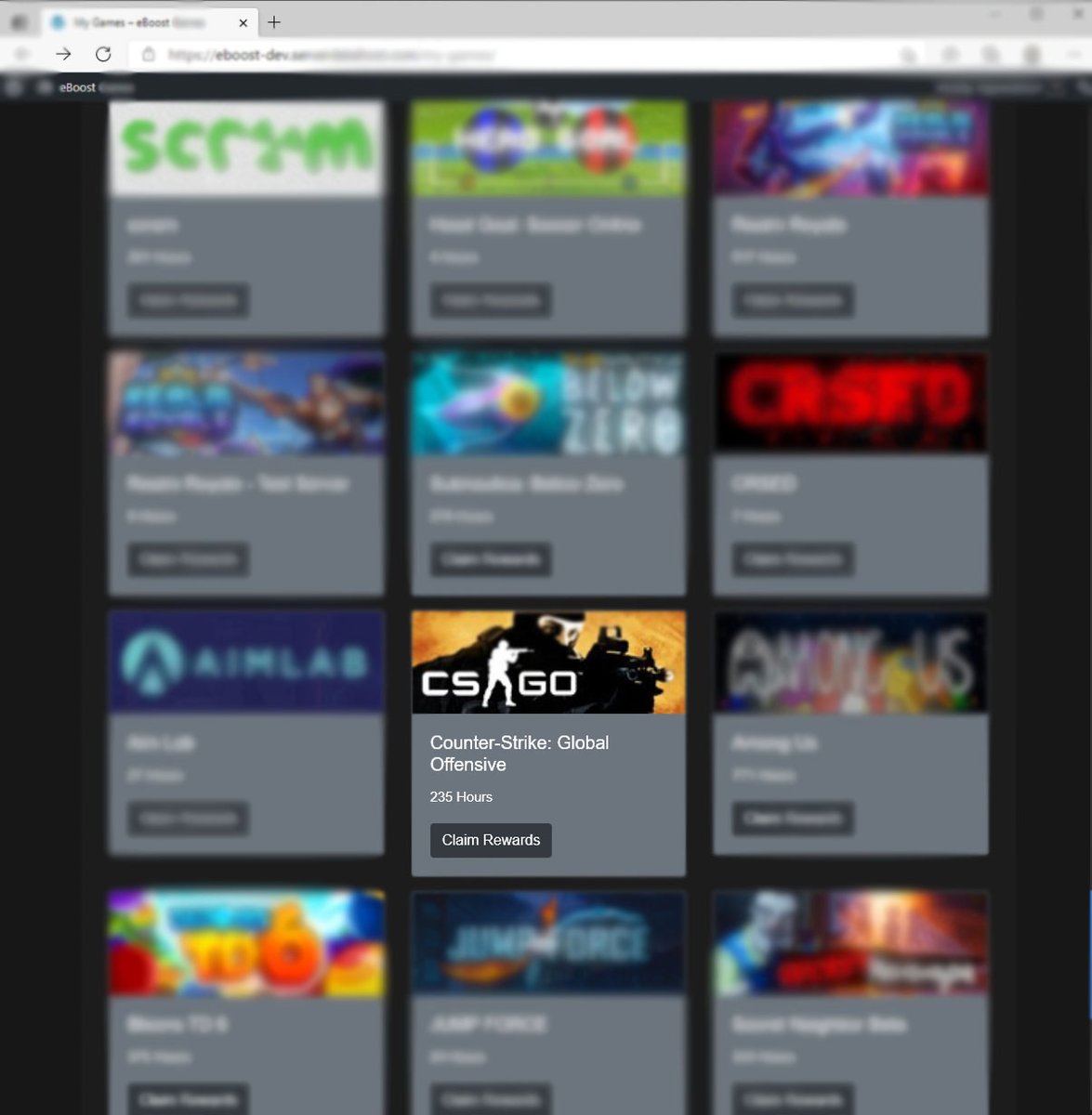 eBoostCoin's tweet photo. GRZ teaser photo. Community voted for CSGO and Devs will build that into the release on June 18th. #gamingrewards #eboostcoin https://t.co/tn5AiEuqHE