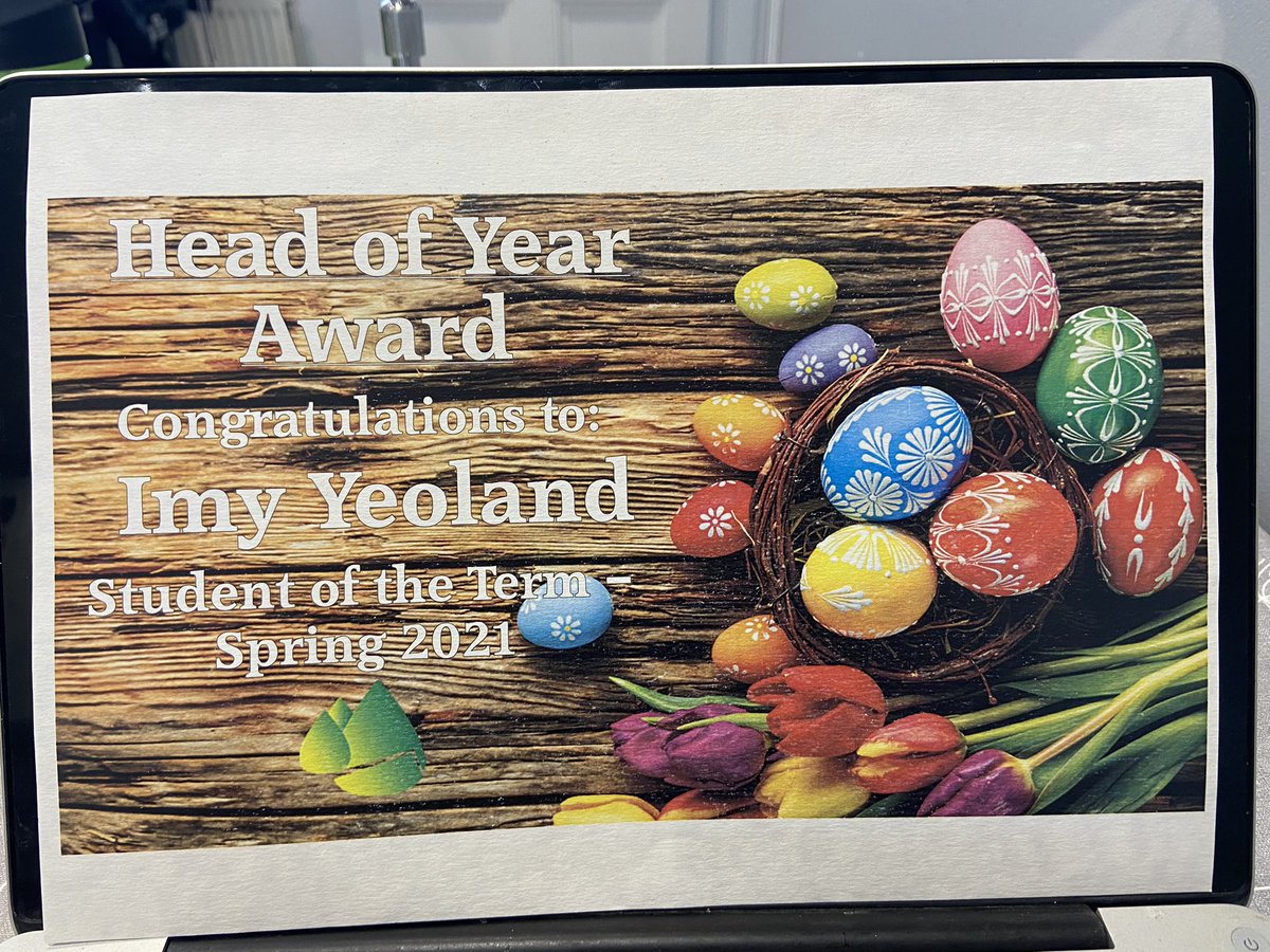 Amazingly proud ! Imy 7 Wright <a href="/EppingStJohns/">ESJ</a> <a href="/MissPetrou/">Miss Petrou</a> 
It’s all down to the wonderful staff! Have a great half term and happy Easter 🐣