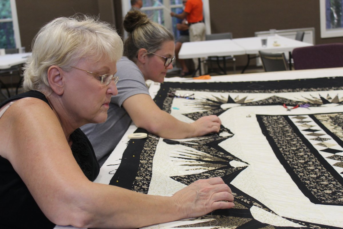 PineLakeCampMS's tweet photo. Camp Quilt Retreat &amp; Workshop is only 2 weeks away! Don't miss out on the action, and don't forget to RSVP! See you there!

#quilting #campquilt #campcommunity #serve #fundraiser #retreat #thepowerofcamp https://t.co/vMT51rQUQa