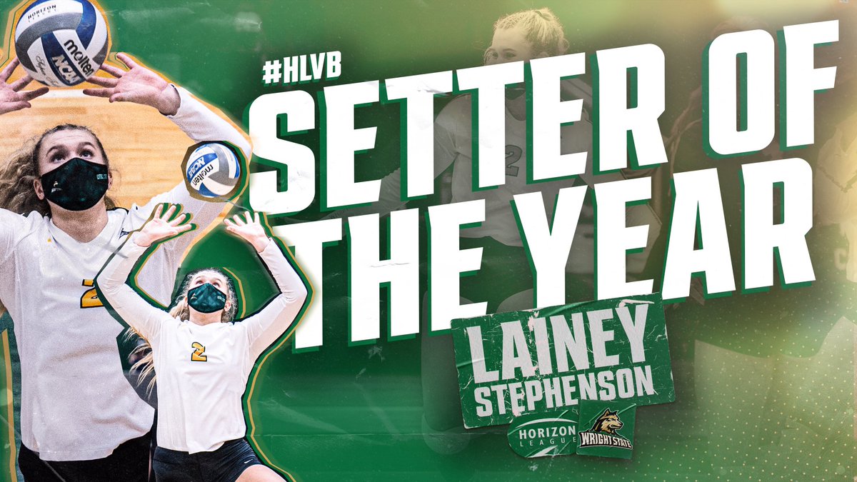 𝑨𝒘𝒂𝒓𝒅𝒔 𝑺𝒆𝒂𝒔𝒐𝒏 🏐🏆

Lainey Stephenson has been named the #HLVB Setter of the Year!!!

#RaiderUP | #RaiderFamily 💚🐺💛