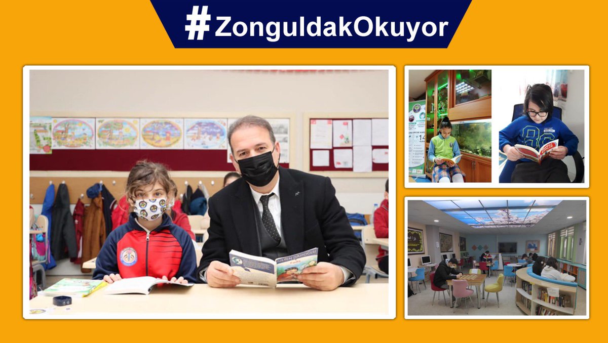 “İyi bir kitabın sonu yoktur.”
#ZonguldakOkuyor
<a href="/tcmeb/">Millî Eğitim Bakanlığı</a> 
<a href="/ziyaselcuk/">Ziya Selçuk</a> 
<a href="/mtutulmaz/">Mustafa Tutulmaz</a> 
<a href="/dromerselimalan/">Dr. Ömer Selim Alan</a> 
@il_milli