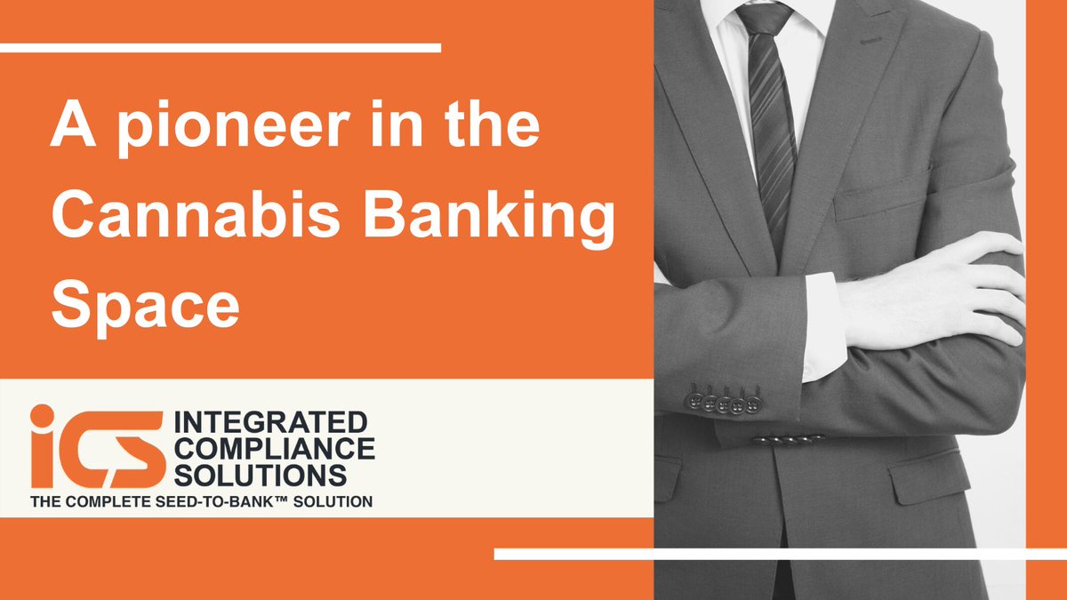 SeedtoBank's tweet photo. Integrated Compliance Solutions - A pioneer in the Cannabis Banking Space
Learn more at ➡️ https://t.co/b68ESsQf4G 
#seedtobank #cannabisbanking #cannabiscompliance https://t.co/O7XbFhypH2