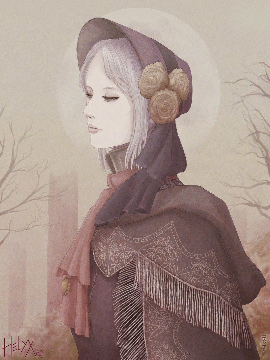 helyx0's tweet photo. Happy anniversary #Bloodborne! 🩸

It's the Plain Doll! https://t.co/5Dob3CF76I