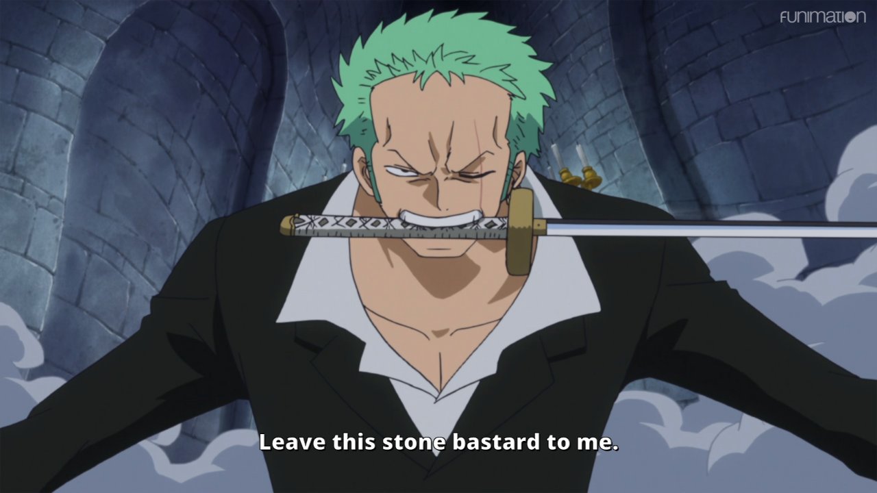 Istg Zoro in Dressrosa arc hits diff. #zoro #onepiece #anime