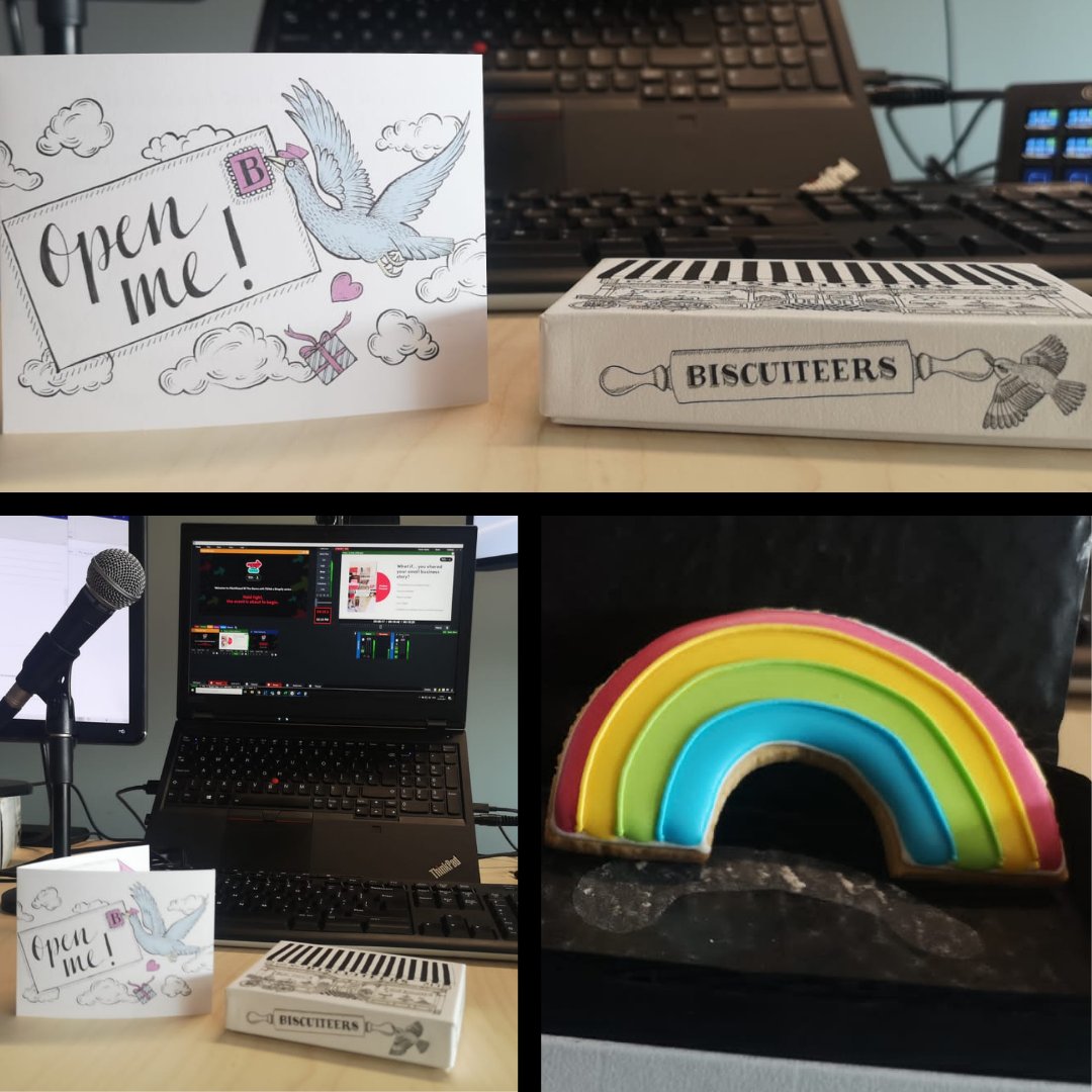 This week we delivered an event series for TikTok and had meetings with Jim Cunliffe from <a href="/facemediagroup/">Nettl inc Face Media Group</a> and the wonderful <a href="/KatieFlamman/">Katie Flamman (she/her)</a>. Our highlight is the lovely thanks from Kate which included a lovely treat from <a href="/BiscuiteersLtd/">Biscuiteers</a>! We hope we can work together soon!