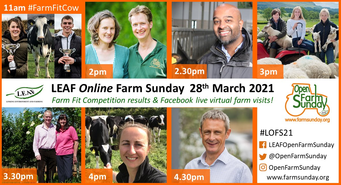 Don’t forget to tune in to our channels TOMORROW for LEAF Online Farm Sunday! ✨🎉

A full schedule of some seriously talented farmers, give us a shout if you want to be involved next time 🤩 #LOFS21
