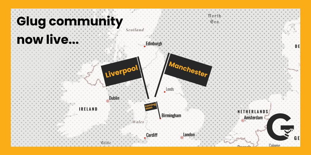 Glug_App's tweet photo. Introducing our COMMUNITY page where you can DISCOVER + VIEW menus from venues across the UK. 

Can't see your favourite venue on there?  Go &amp; recommend a venue &amp; help us build our community!

Coming to a city near you 👀

👉 https://t.co/tu7Yn8gEf2

#hospitality #restaurant #bar https://t.co/LW6N7hllDr