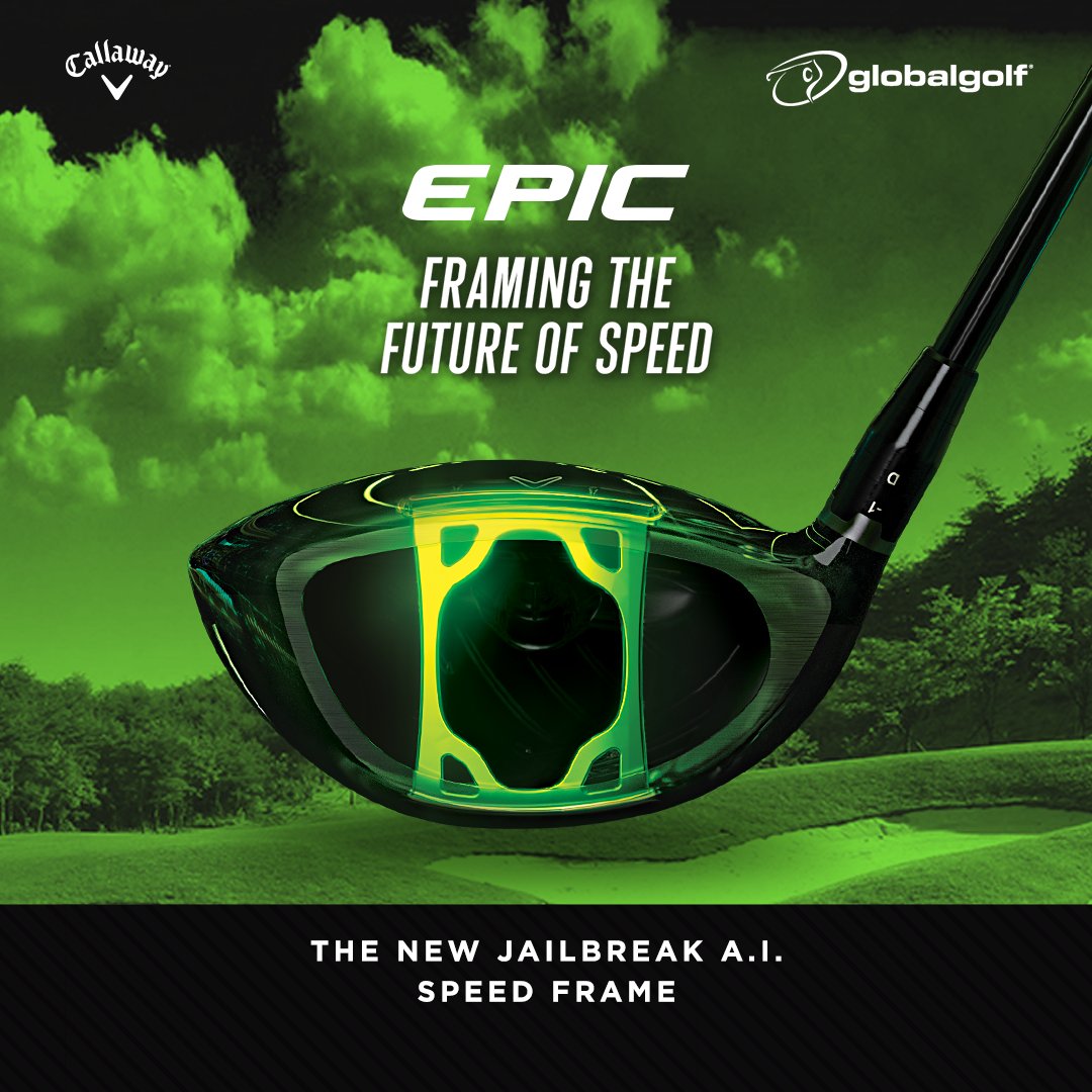 globalgolf's tweet photo. @CallawayGolf is framing the future of speed with their Epic Speed line of clubs - So get in the picture at https://t.co/Rox81ob4Nc
👉https://t.co/fZDz83UoiO
#Golf #GlobalGolf #speedframe #TeamCallaway #OnTheRange https://t.co/xUHxHWZqpH