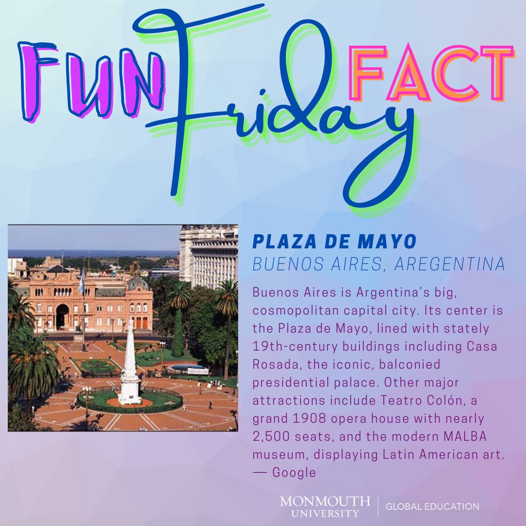 Mu Global Education Monmouthu Has A Study Abroad Program Is In Buenos Aires Argentina There Will Be A Special Study Abroad 101 On 3 31 With A Representative From The Buenos