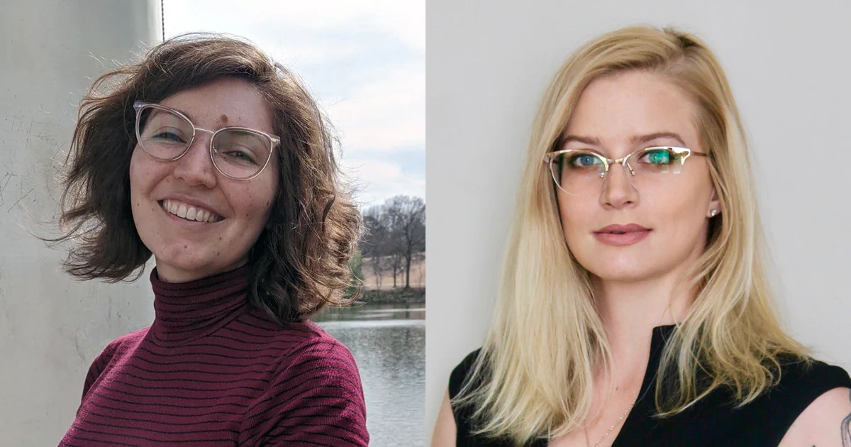 Kathryn Cunningham and Emily Wall